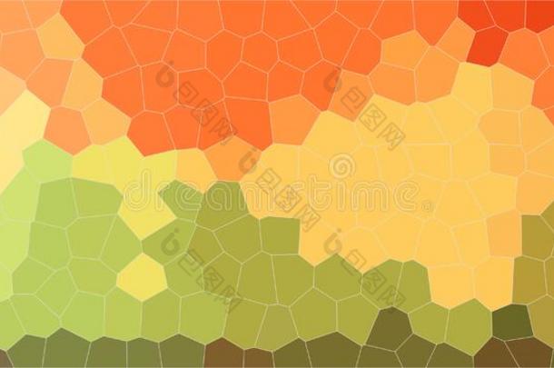 说明关于抽象的桔子,绿色的,<strong>黄色</strong>的和红色的小的十六进制