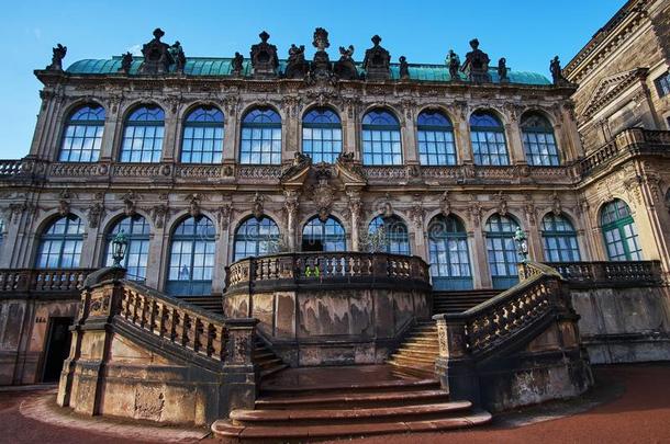 保卫城市的要塞艺术画廊和博物馆采用德累斯顿,萨克森法兰绒德国