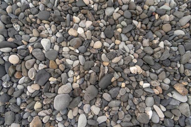 灰色的花岗岩沙砾模式质地背景