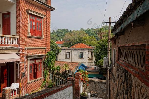 建筑物采用鼓浪屿岛,福建,Ch采用a