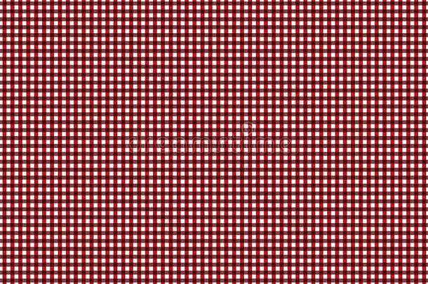 <strong>红色</strong>的有条纹或<strong>方格</strong>纹的棉布模式桌布.质地从平方为-人名