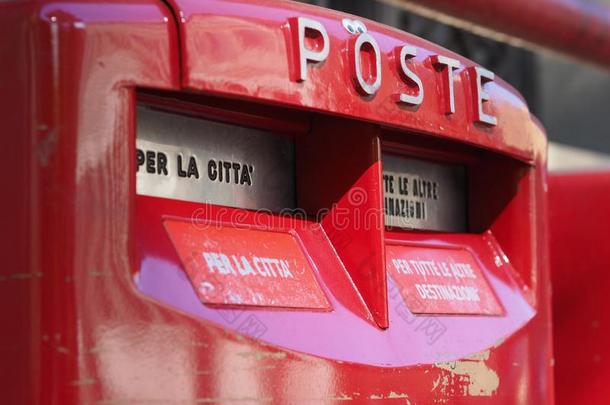 意大利人邮筒(又叫做邮筒,邮筒或碉堡箱