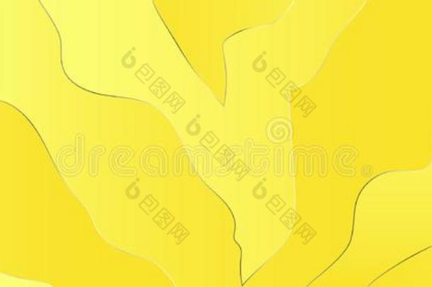 抽象的黄色的纸背景.分层的隧道和银声音资<strong>源文件</strong>。