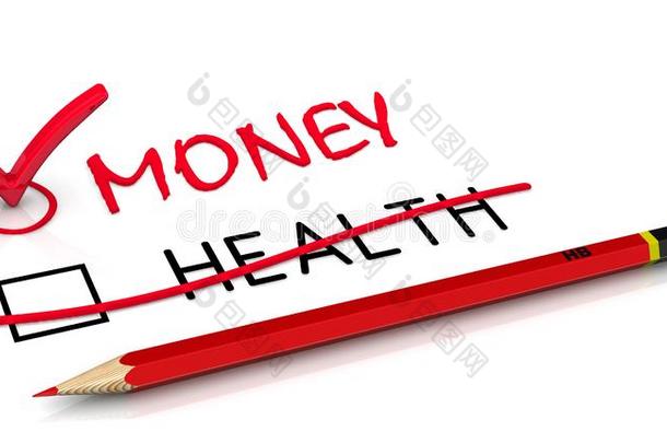 钱是（be的三单形式更重要的比健康状况