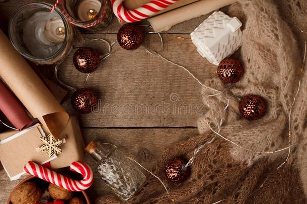圣诞节仍生活和发疯的,传统的圣诞节糖果,festival节日