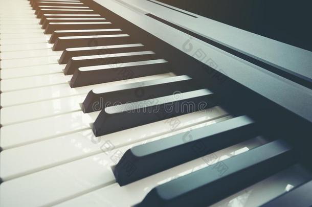 钢琴<strong>键盘</strong>