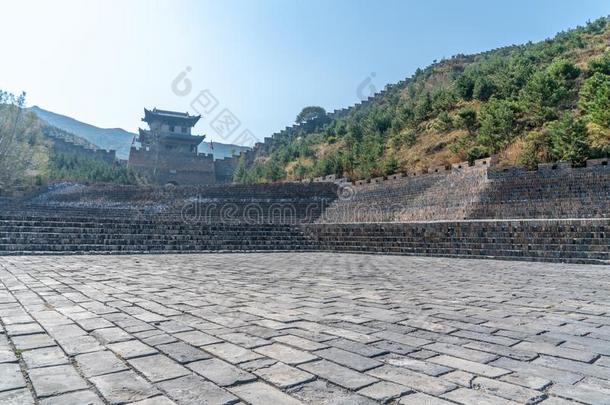 雁门走过伟大的墙,山西,中国