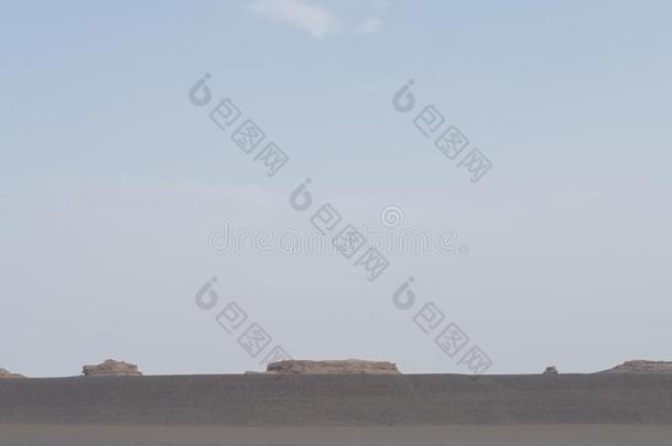 雅当岩石采用戈壁沙漠采用敦煌雅当国家的Geopar