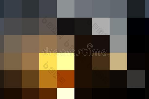 灰色的,桔子和黑的大大地颜色鲜艳的平方模式