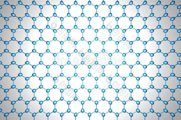 碳格子:石墨的单原子层原子的结构为纳米技术后面