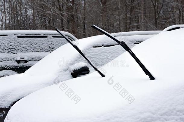 冬.重的下雪采用指已提到的人城市.cablerelaystations电缆继电器站在很大程度上被雪困住的.汽车
