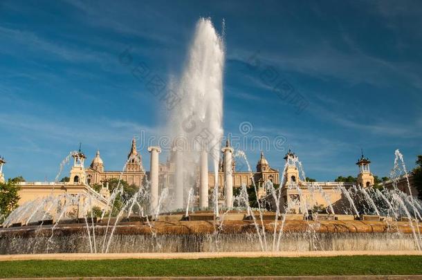 魔法人造喷泉关于蒙朱亚克.巴塞罗那