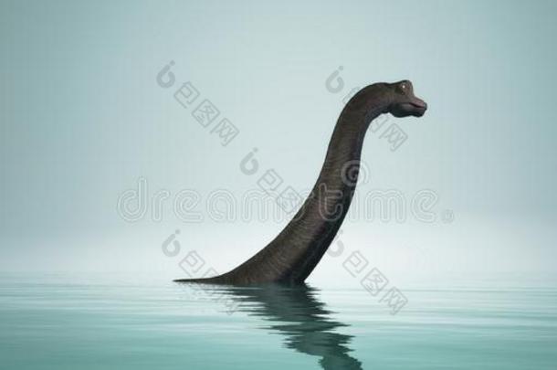 腕龙恐龙采用水