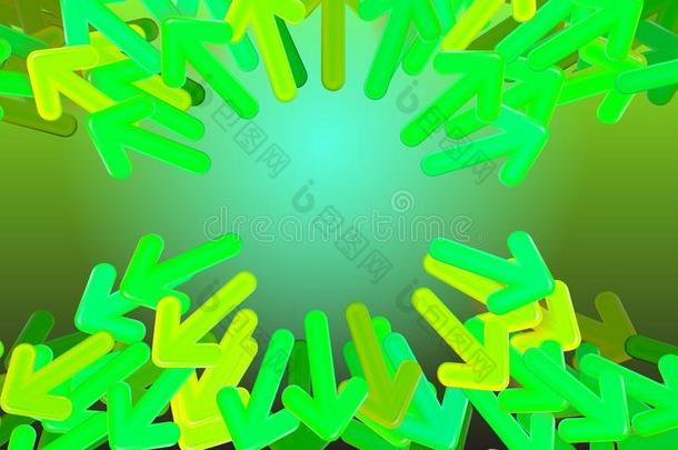绿色的箭有指导的向指已提到的人向外的,背景开始-在上面设计