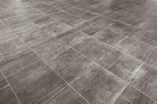 灰色大理石矩形的瓦片铺地板模式表面质地.