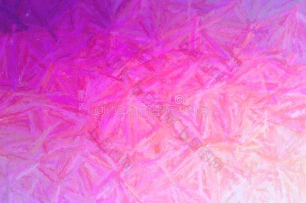 说明关于抽象的紫色的长的刷子中风彩色粉笔水平运动