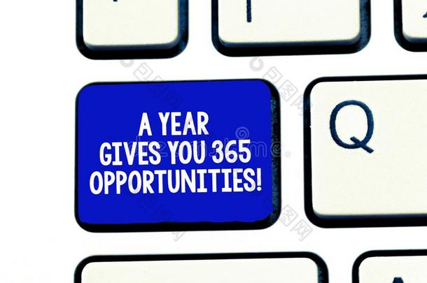 观念的手文字展映一年给予你的365机会