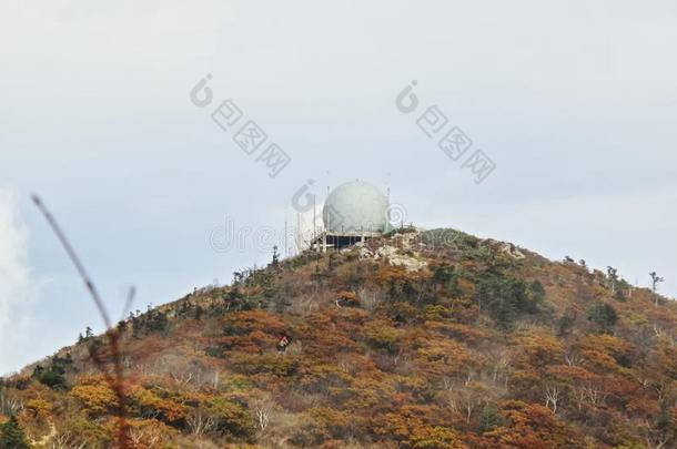 雪岳山国家的公园采用秋,刚元,南方朝鲜
