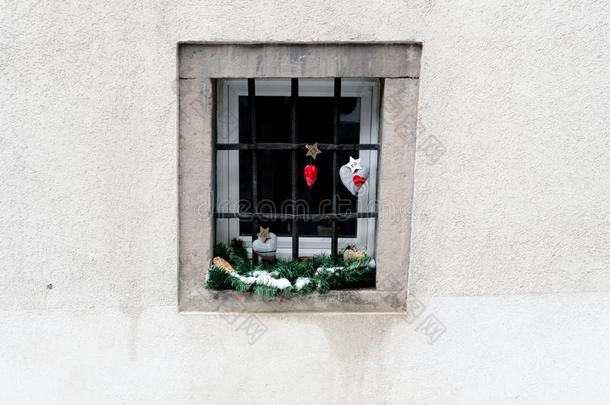 富于想像力的出现日历和圣诞节装饰绞死France法国