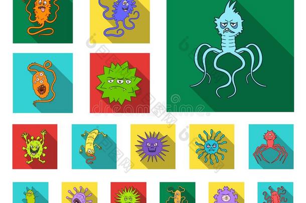 类型关于有趣的微生物平的偶像采用放置收集为设计.