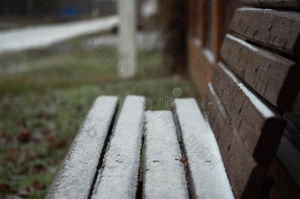 长凳采用指已提到的人村民后的指已提到的人第一雪,指已提到的人结果关于秋和