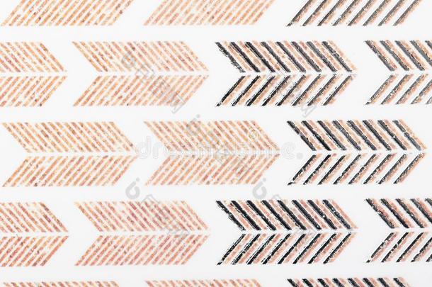 棕色的牛皮纸主题设计白色的台词模式纸为纺织品wickets三柱门