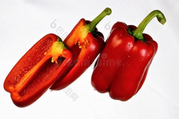 红色的胡椒,农业的蔬菜文化.胡椒种种是