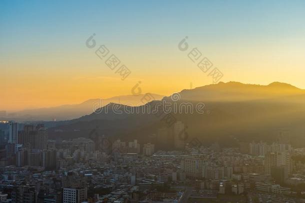 美丽的建筑学建筑物台北城市