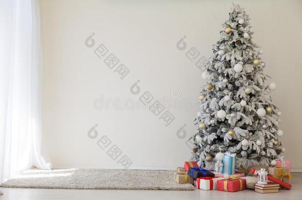 圣诞节背景圣诞节装饰礼物玩具雪花