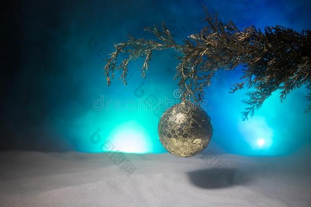 圣诞节装饰-小玩<strong>意向</strong>树枝关于松树树和假日