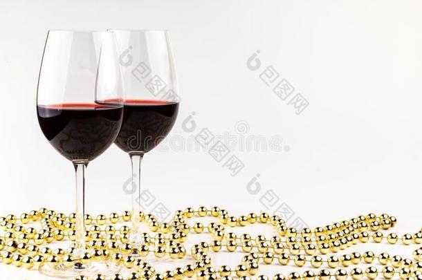 圣诞节背景眼镜关于葡萄酒向指已提到的人背景装饰