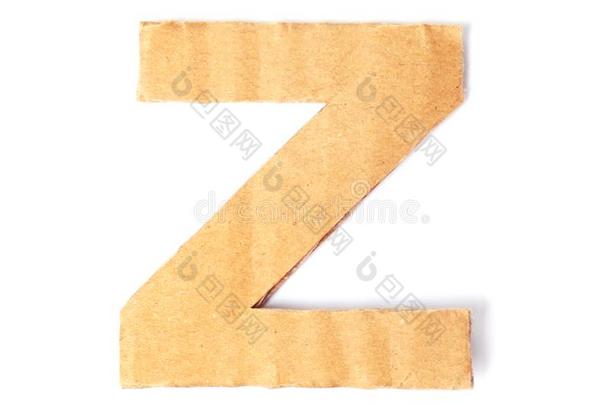 信英语字母表的第26个字母使关于卡纸板