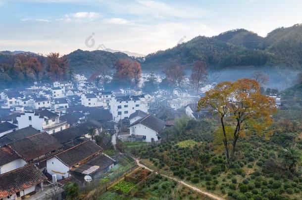 空气的看法关于石城村民采用晚的秋