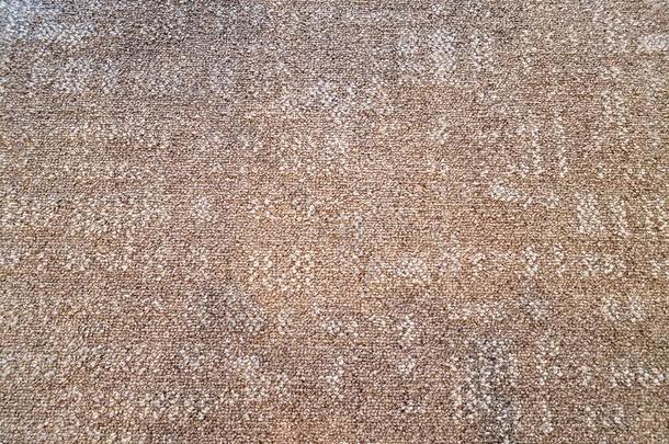 棕色的和白色的小块地毯或地毯纺织品