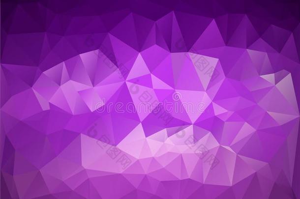 紫色的模式几何学的