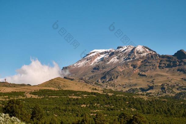 伊兹塔契瓦特尔火山伊兹塔-Popocatepetl波波卡特佩特公园