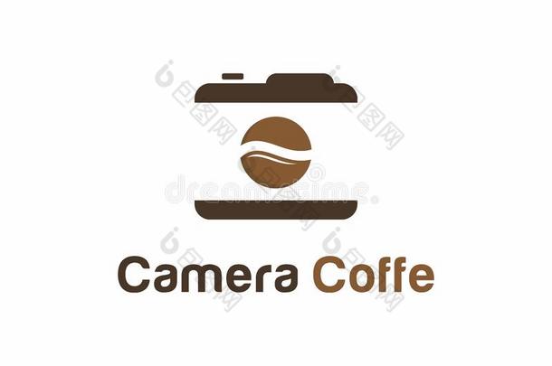 照相机<strong>咖啡豆</strong>标识设计观念,<strong>咖啡豆</strong>标识样板