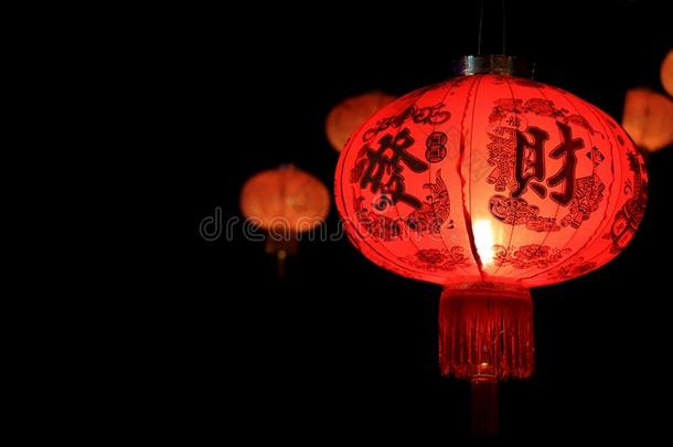 中国人灯笼和中国人文学