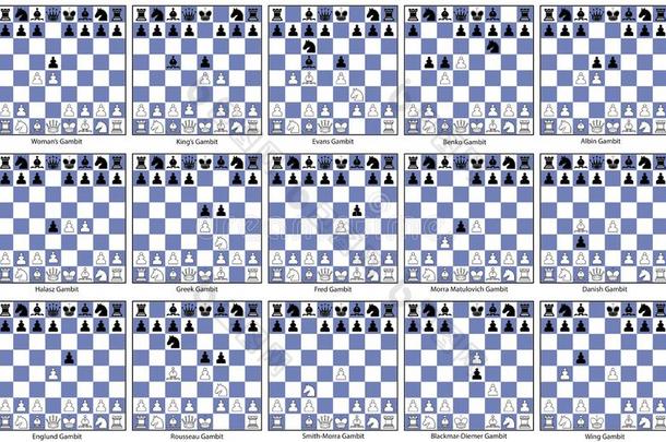 收集关于棋gambits