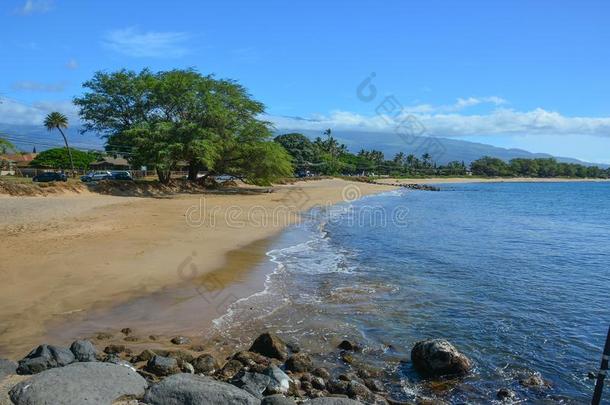 人名海滩,毛伊岛,夏威夷人岛