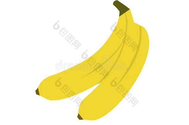 <strong>香蕉</strong>偶像向白色的背景为图解的和蜘蛛网设计,方式