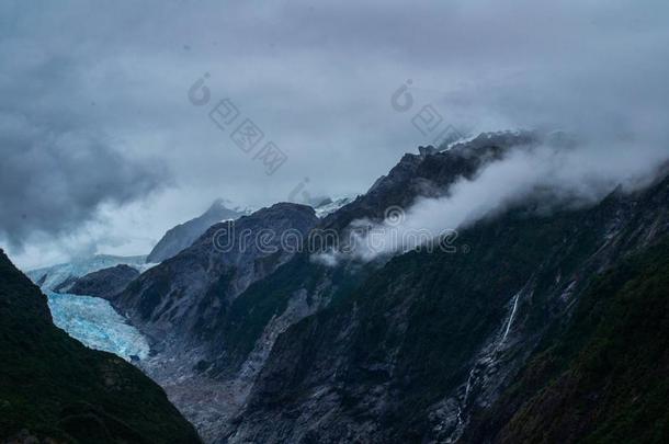 Ferdinand弗朗茨·斐迪南约瑟夫冰河风景看法,新的西兰岛