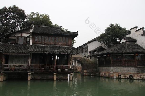 传统的中国人住宅在旁边指已提到的人运河采用<strong>乌镇</strong>,Ch采用a