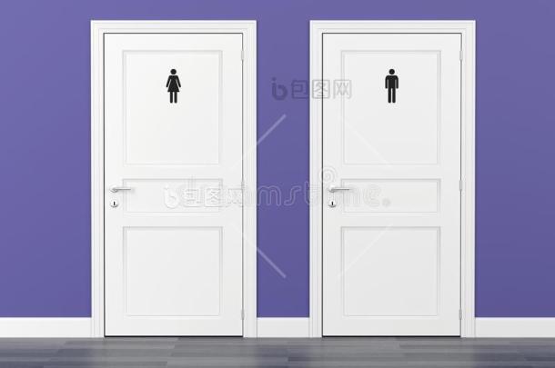 洗手间厕所公用厕所门女人人图片-包图网企业站