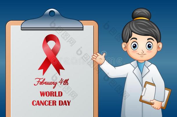 世界癌症一天二月4世界癌症一天设计
