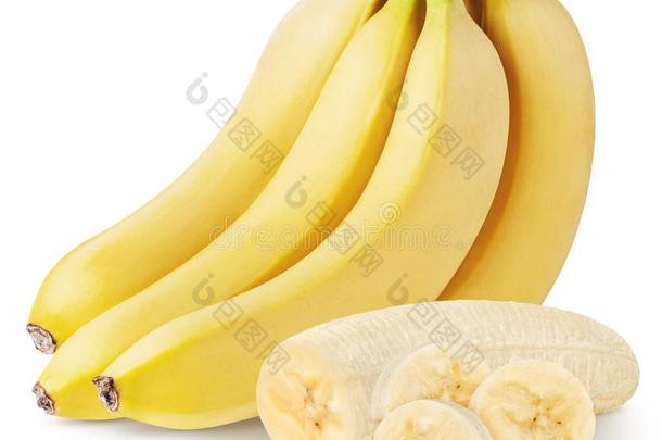 隔离的班奇关于<strong>香蕉</strong>.<strong>香蕉</strong>部分将<strong>切开</strong>和束隔离的