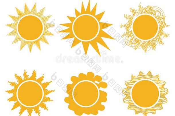 六艺术的比喻关于指已提到的人太阳向白色的背景