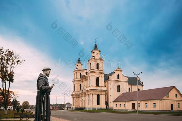 布德劳,我是Myadzyel。人名,明斯克地区,白俄罗斯.教堂关于假设。