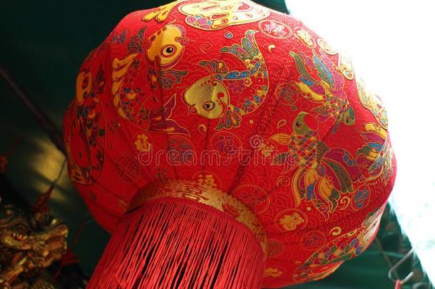 中国人红色的灯笼为中国人新的年