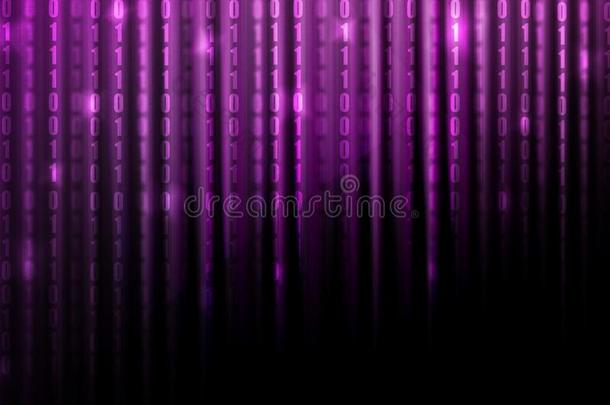 紫色的梯度颜色和双重的行为准则,科技背景